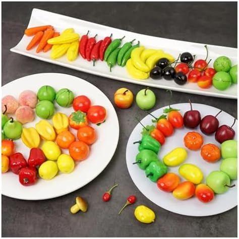 SBTRKT 10 Pcs Artificial Fruit Decoration Props