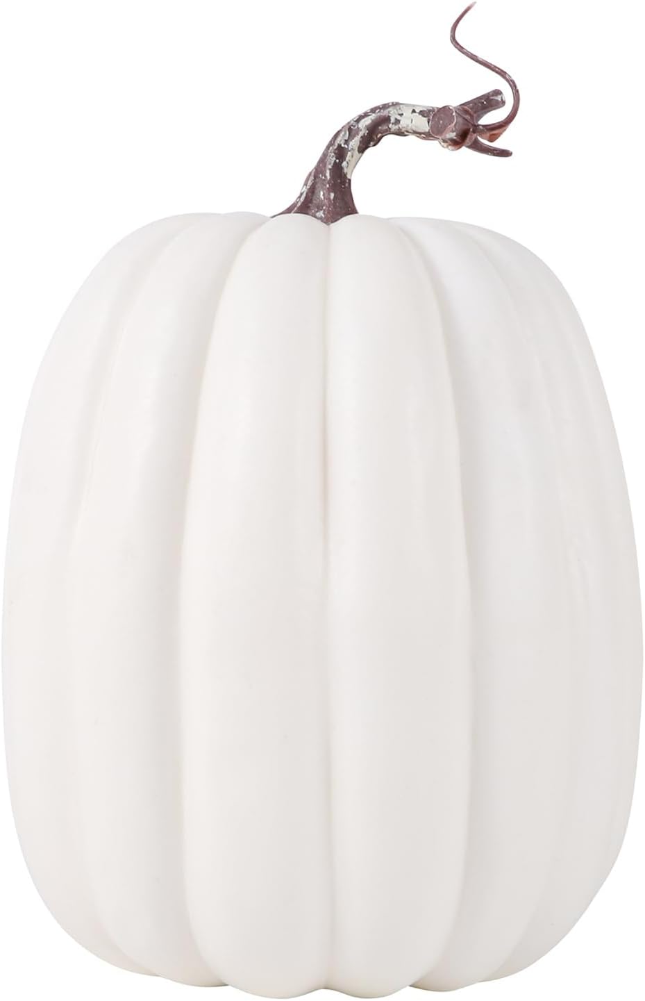 Large Fake Pumpkins for Fall Decor White 21cm15cm