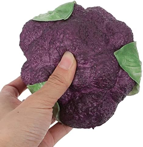 HOMSFOU Artificial Broccoli Decoration for Home Kitchen Photography Props