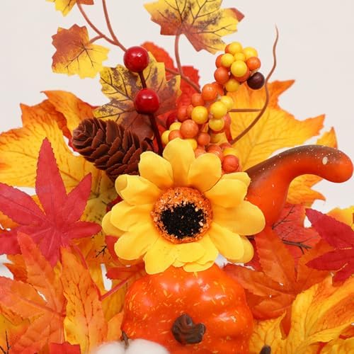 Ochine 12 Inch Artificial Pumpkin Fall Decor