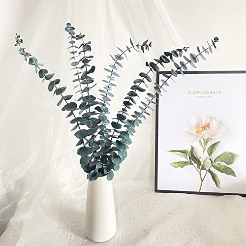 Comtelek Eucalyptus Shower Decor 10 Pcs Real Dried Bundle