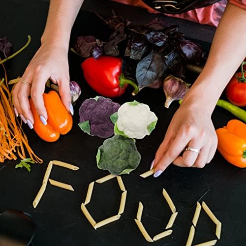 HOMSFOU Artificial Broccoli Decoration for Home Kitchen Photography Props