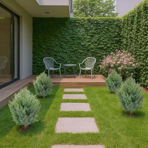 30 Artificial Cypress Topiary Ball Trees Set of 2