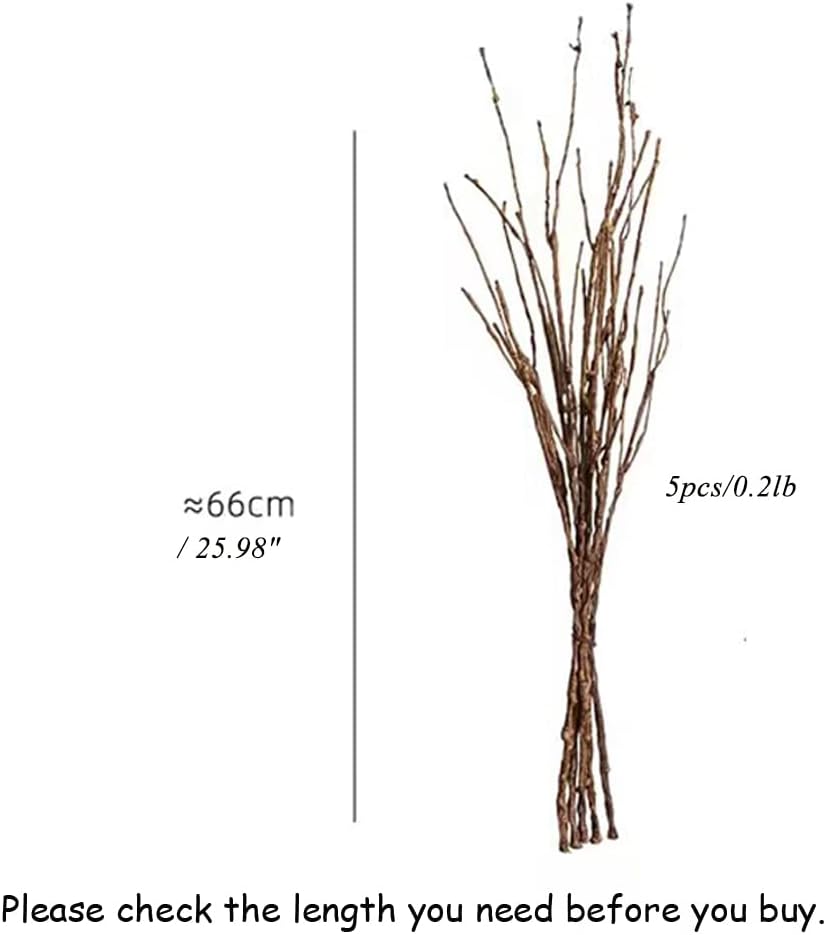 5PCS Artificial Curly Willow Branches for Decor