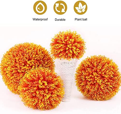 Faux Boxwood Topiary Ball - 35cm Clear Leaf Texture