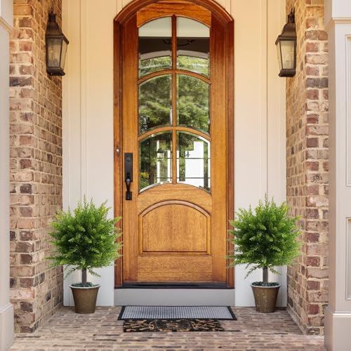 236 Inch Artificial Cypress Topiary Set of 2
