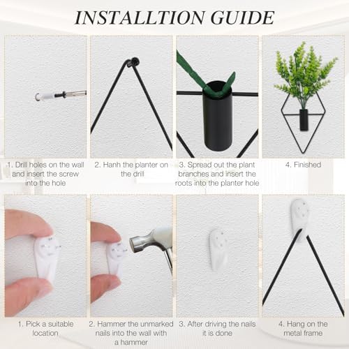 3 Pcs Wall Plants Artificial Decor Eucalyptus Set