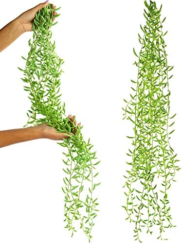 SEEKO Succulents Extra Large Fake Seaweed 33 Long Pack of 2