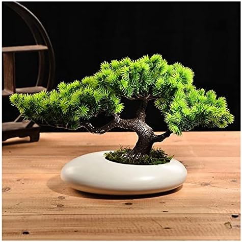 Artificial Pine Bonsai Tree 8-Inch Indoor Decor