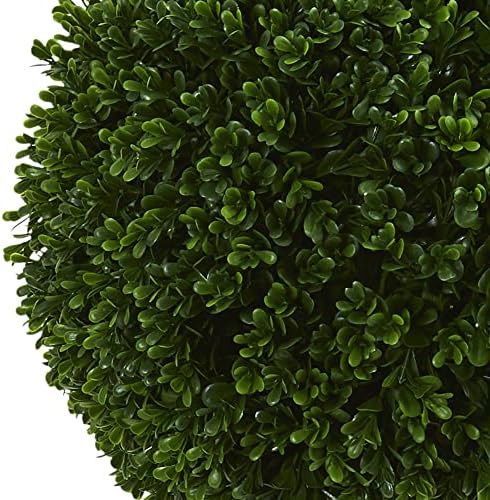Nearly Natural 35ft Boxwood Double Ball Artificial Topiary Tree