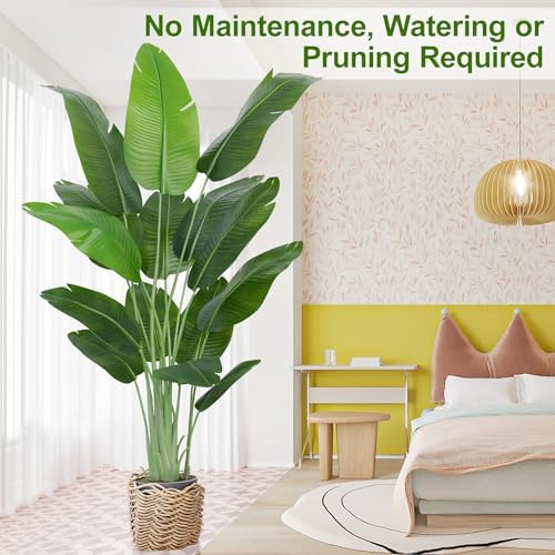 Keeplush Lifelike Bird of Paradise Artificial Plant 66ft
