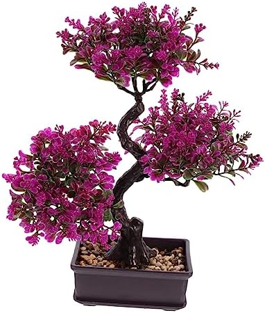 Artificial Bonsai Tree 36x32cm Pot Decor