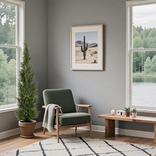 2Pack 5FT Artificial Cedar Topiary Trees