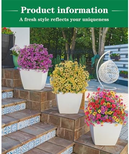 236in Artificial Violet Topiary Tree with Ground Spikes