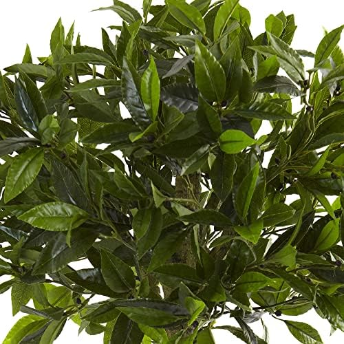 Nearly Natural 3ft Bay Leaf Topiary UV Resistant
