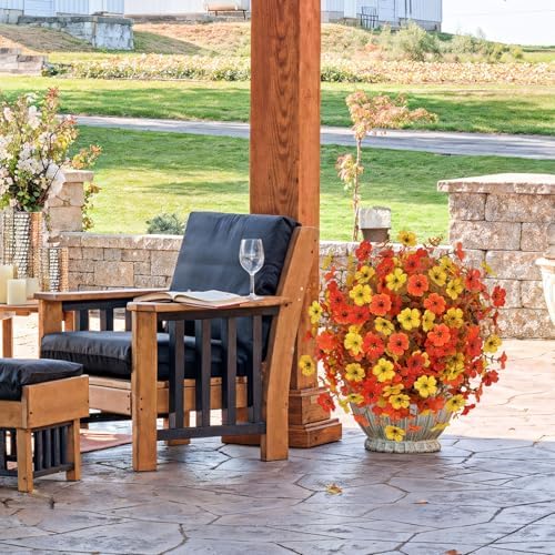 ICX 2 Pack 236 Artificial Boxwood Topiary Balls with Ground Spikes