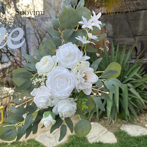 Faux Flower Swag Set of 2 for Wedding Decor