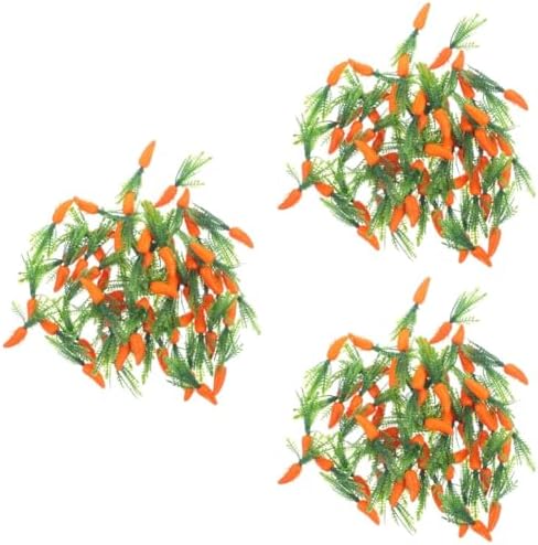 180pcs Realistic Fake Carrots for Party Decorations