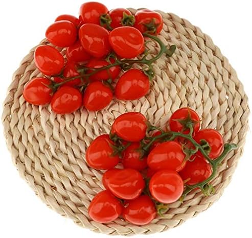 Gresorth Artificial Red Cherry Tomatoes 2 Pack
