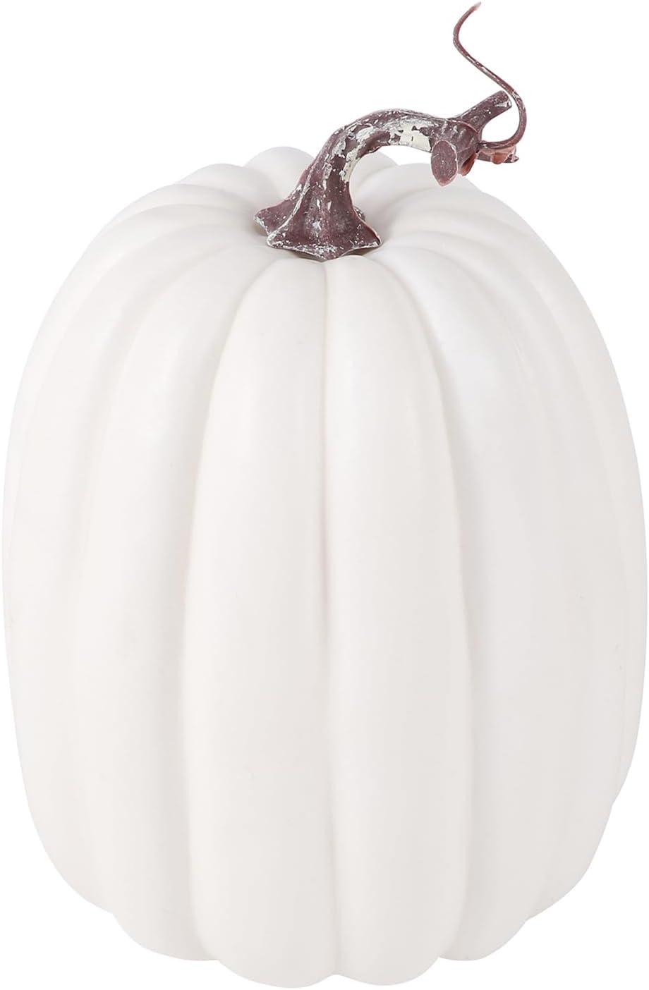 Large Fake Pumpkins for Fall Decor White 21cm15cm