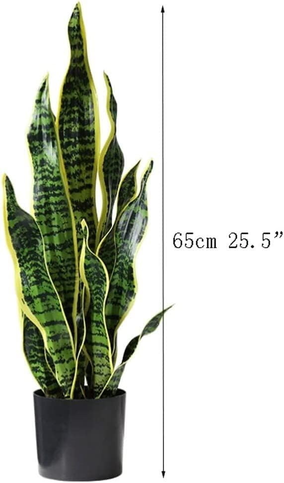 Modern Decor Artificial Sansevieria Tree 26 Inch Fake Plant