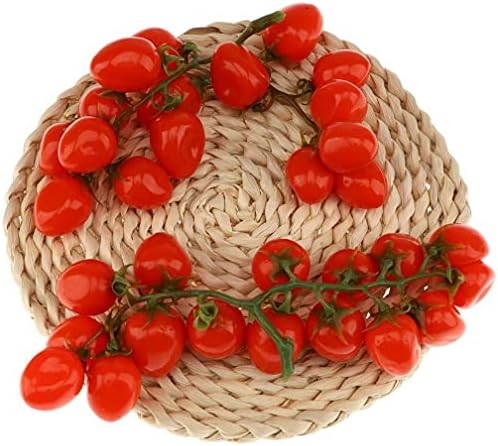 Gresorth Artificial Red Cherry Tomatoes 2 Pack