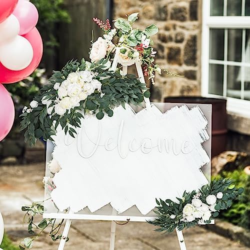 2 Pack Artificial Wedding Arch Flowers Set