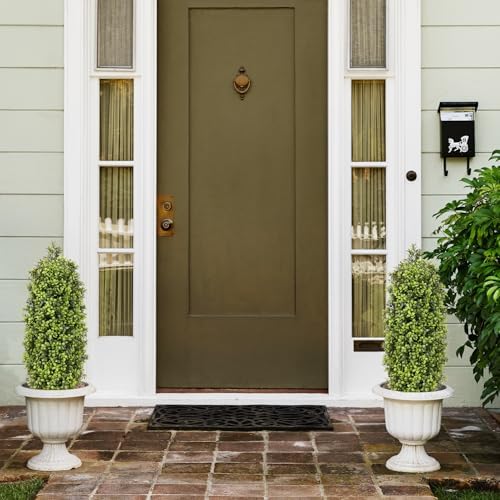 3ft Artificial Boxwood Topiary Trees Set of 2