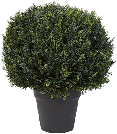 Artificial Cypress Topiary 23 Incher Ball Style