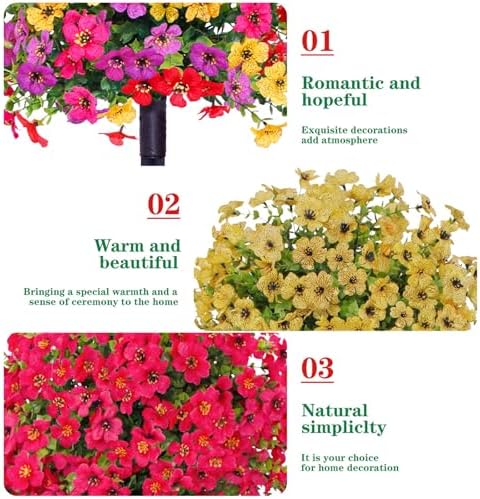 236in Artificial Violet Topiary Tree with Ground Spikes