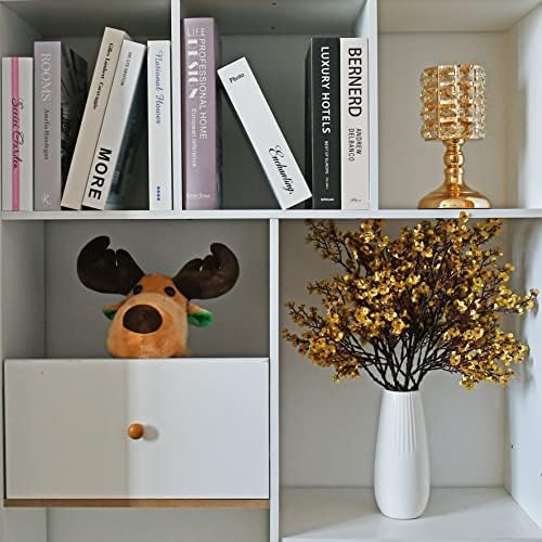 Mandys Gold Artificial Babys Breath Flowers 6 Bundles