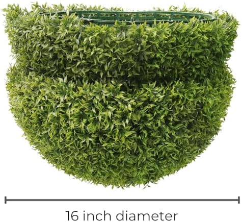 365 Curb Appeal Set of 2 Large Topiary Balls