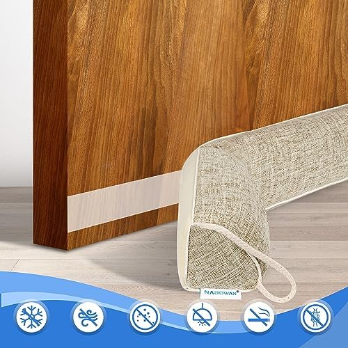 NABOWAN 30 Inch Weighted Under Door Draft Stopper