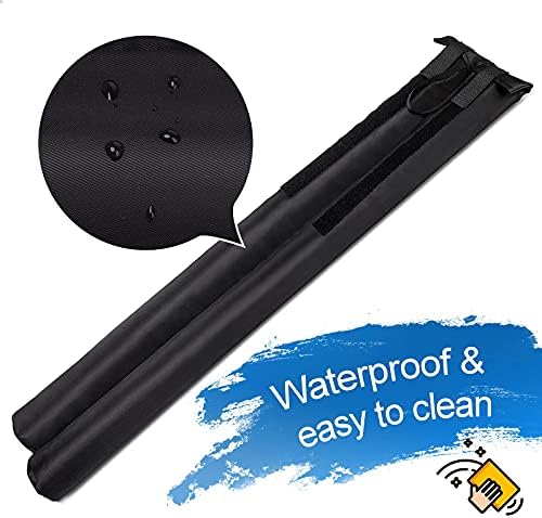 MAXTID Door Draft Stopper Large 34 Inch Black