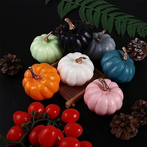 Mini Artificial Pumpkin Foam Fall Decor Halloween Decoration