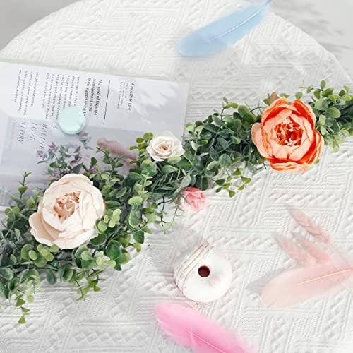 Sggvecsy Artificial Eucalyptus Garland 3 Pack