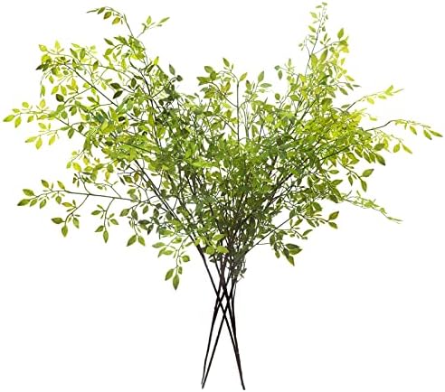 MelorcaGuilla 4PCS Artificial Nandina Branches for Vase Dcor