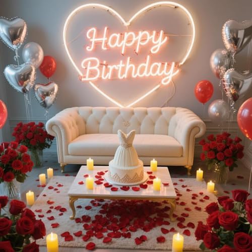 DomeStar 2000pcs Red Rose Petals Artificial Flowers