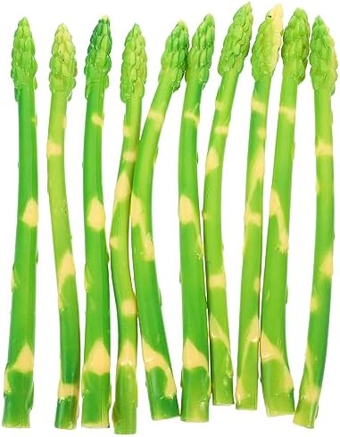 DECHOUS 10Pcs Artificial Asparagus Display Props