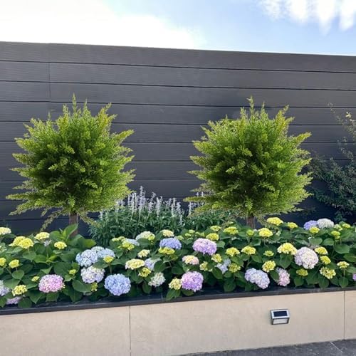 236 Inch Artificial Cypress Topiary Set of 2
