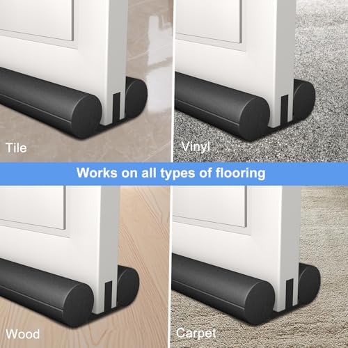 TONINT Large Door Draft Stopper Weather Seal