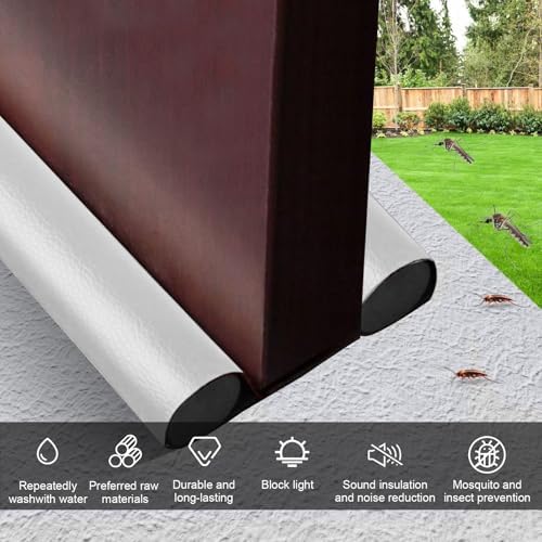 Wanheart Under Door Draft Stopper - Adjustable and Washable