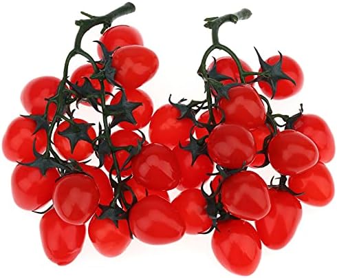 Gresorth Artificial Red Cherry Tomatoes 2 Pack