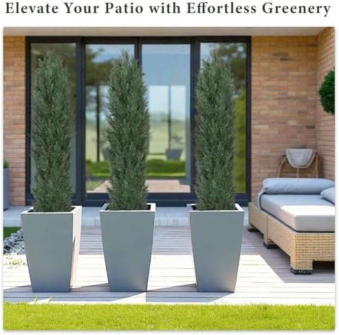 THE BLOOM TIMES 6ft Artificial Topiary Set of 2