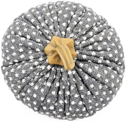 Set of 3 Fabric Pumpkins for Fall Decor