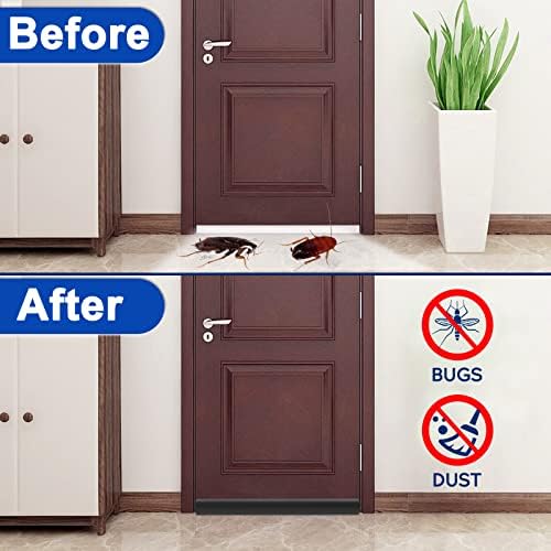 Bestong Adjustable Under Door Draft Stopper 32 Inch