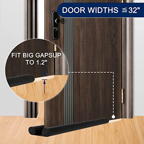 Bestong Adjustable Under Door Draft Stopper 32 Inch