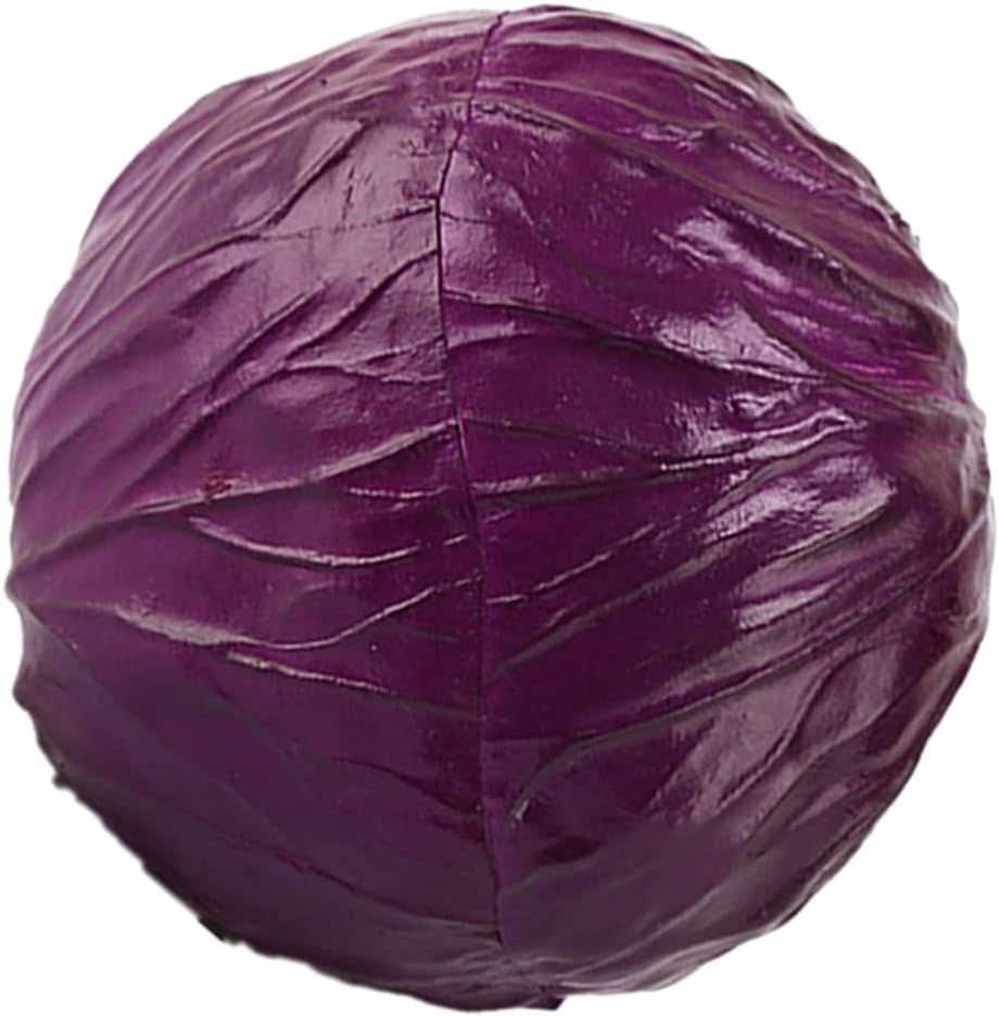 iplusmile Artificial Purple Cabbage Home Decor