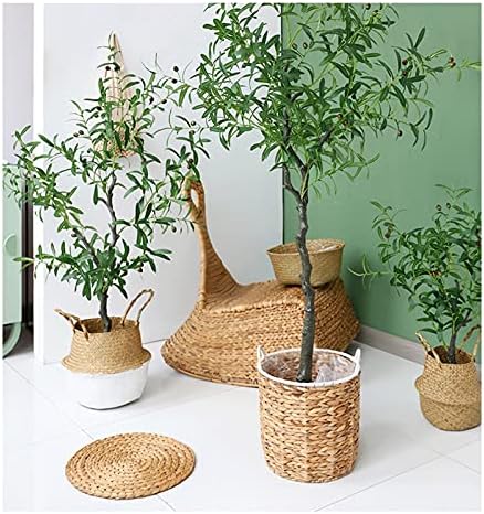 31 Inch Artificial Tree with Silk Olive Leaves and Fruits