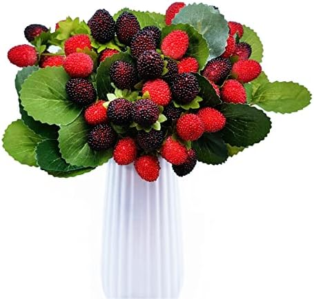 M2cbridge Artificial Raspberry Decor Set